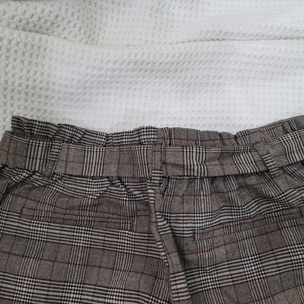 Plaid ankle pants - Picture 3 of 3